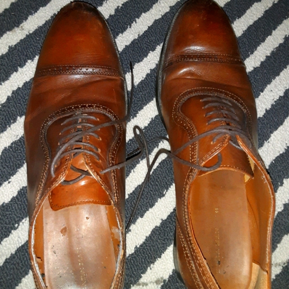 Zara Mens - Brown Dress Shoes Sz 44 -  Used